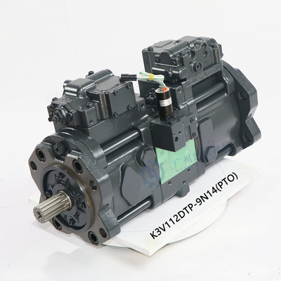 Kawasaki K3V112DTP-9N14 Części silnika pompy hydraulicznej WOM do koparki SH200A3 DX260 Główna pompa tłokowa